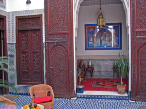 DAR CORDOBA Hotel Fes Riad Fes :  Restaurant